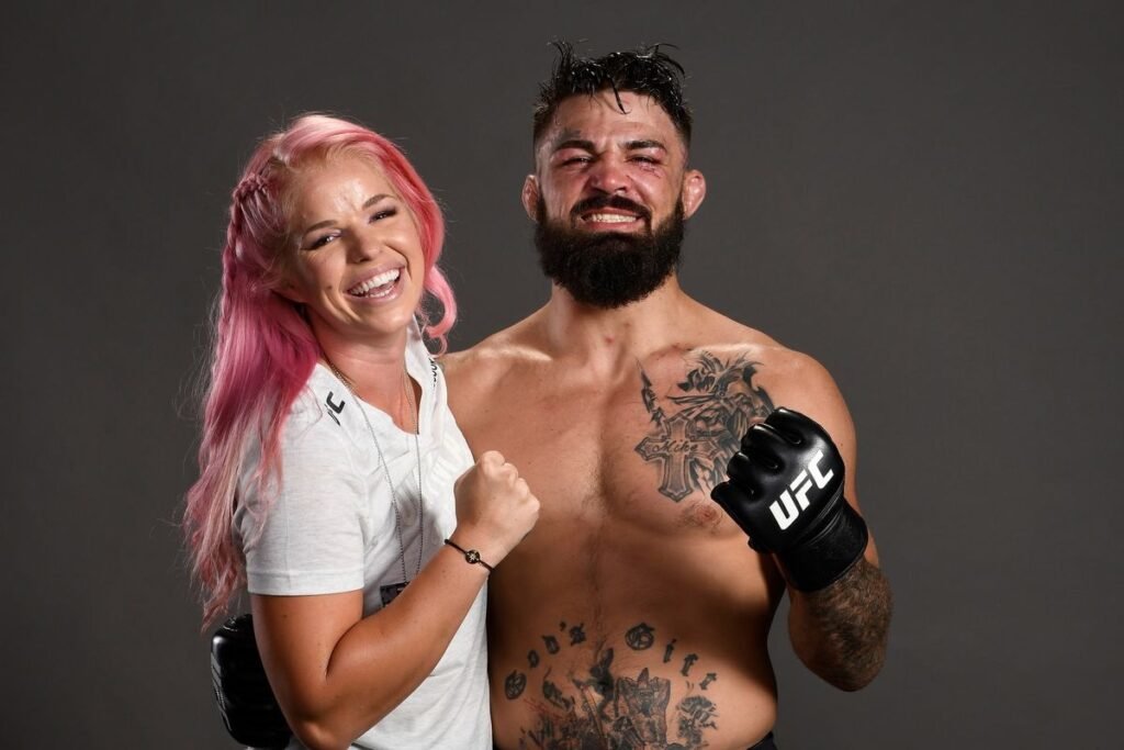 mike perry wife